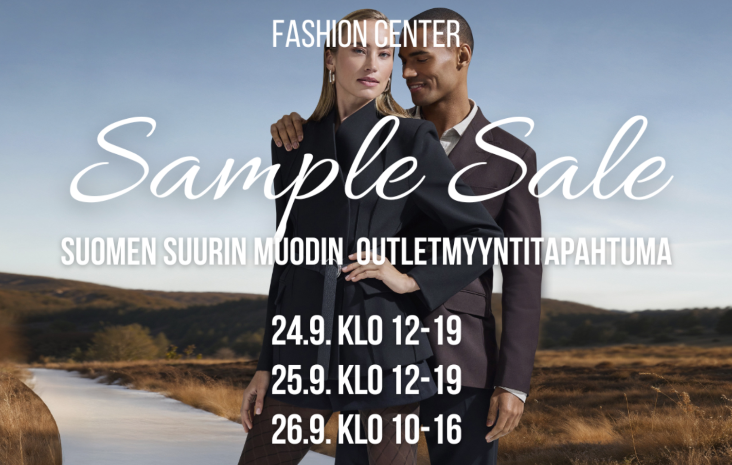24.-26.9. Sample Sale - Härkähaankuja 14, 01730 Vantaa